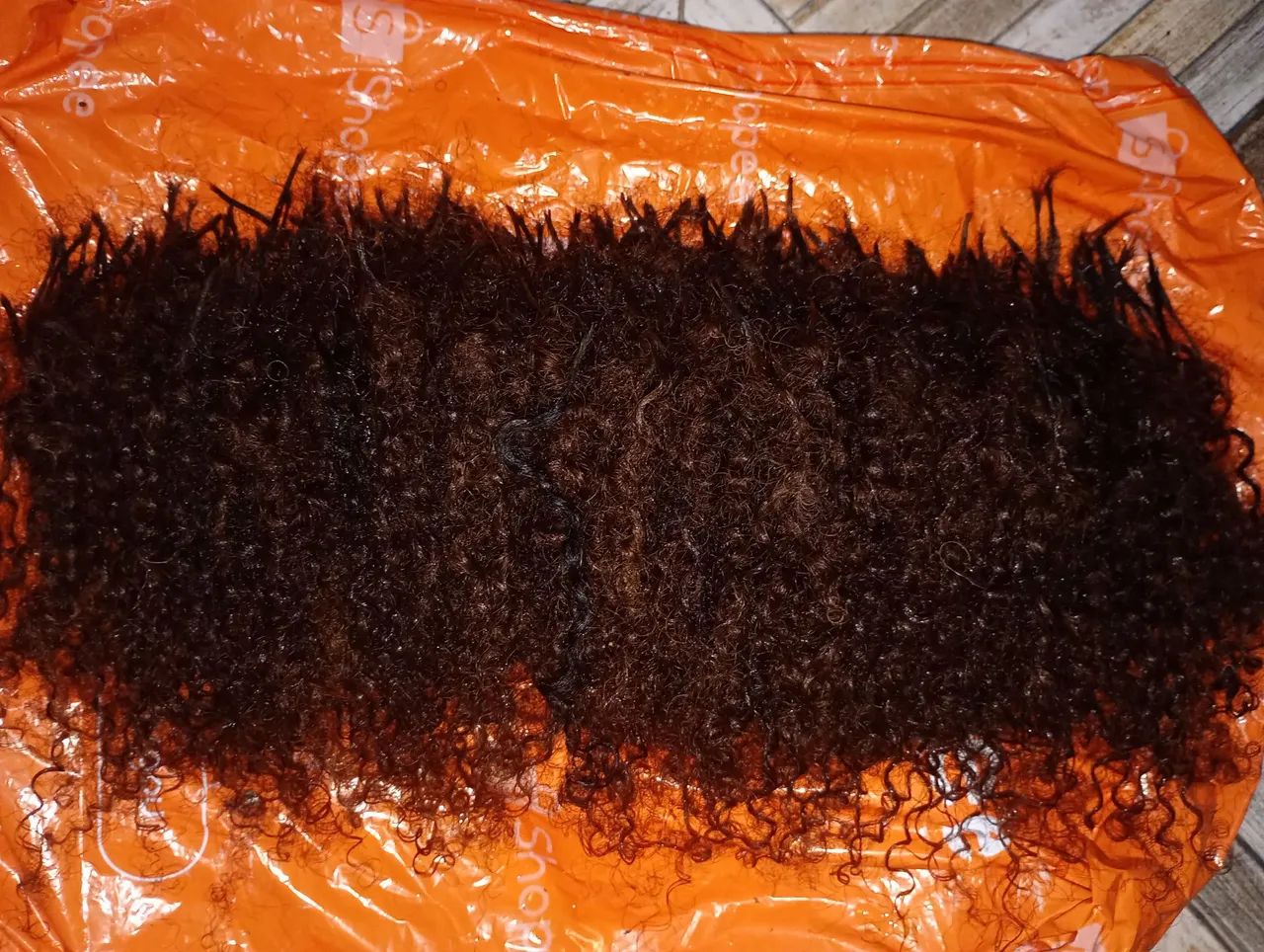 Cabelo humano 35 cm