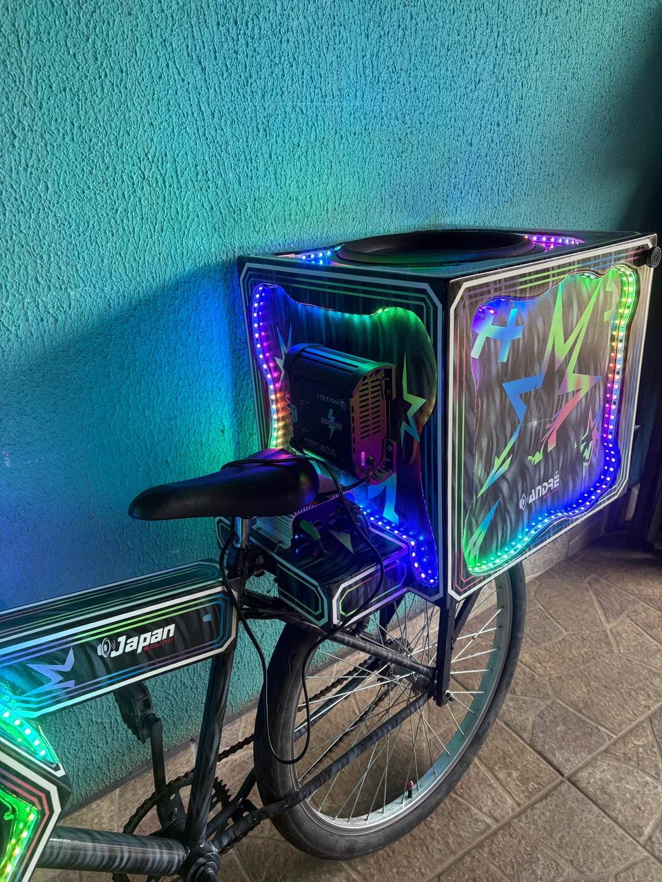 Bicicleta com som automotivo  - Foto 5