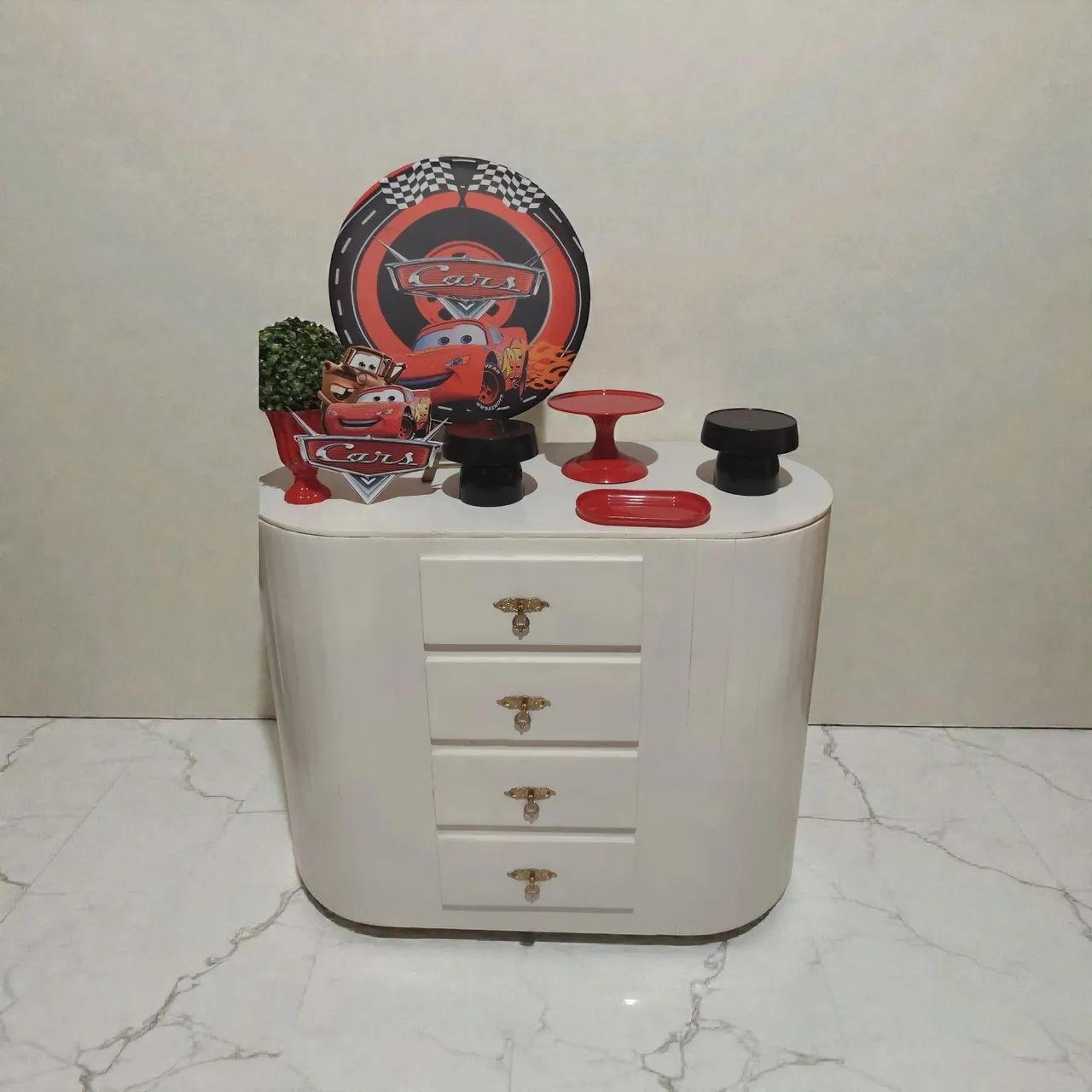 Decoração festa na mesa 