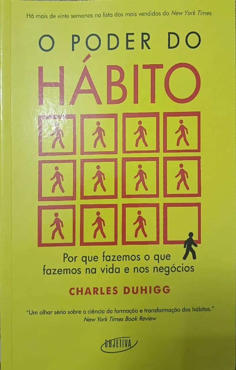 Venda do livro "O poder do hábito"-Charles Duhigg