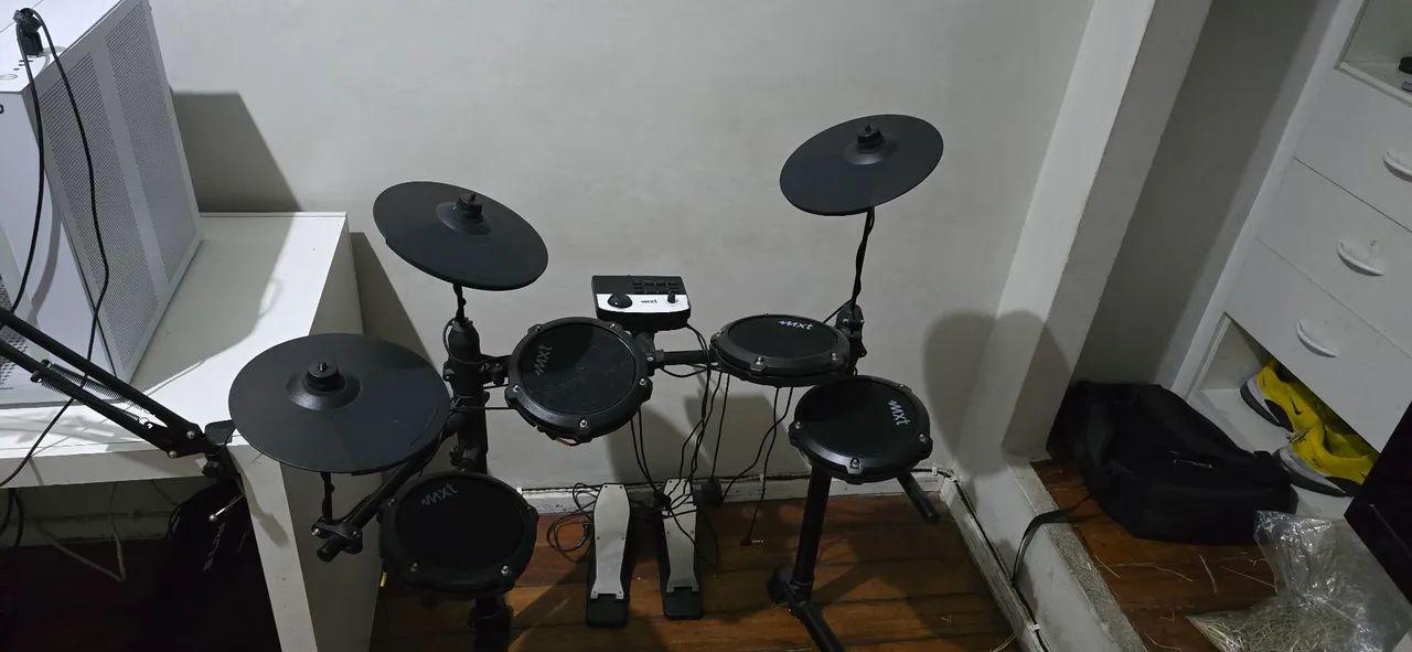 bateria eletrônica 7 pads md200c mxt - Foto 2