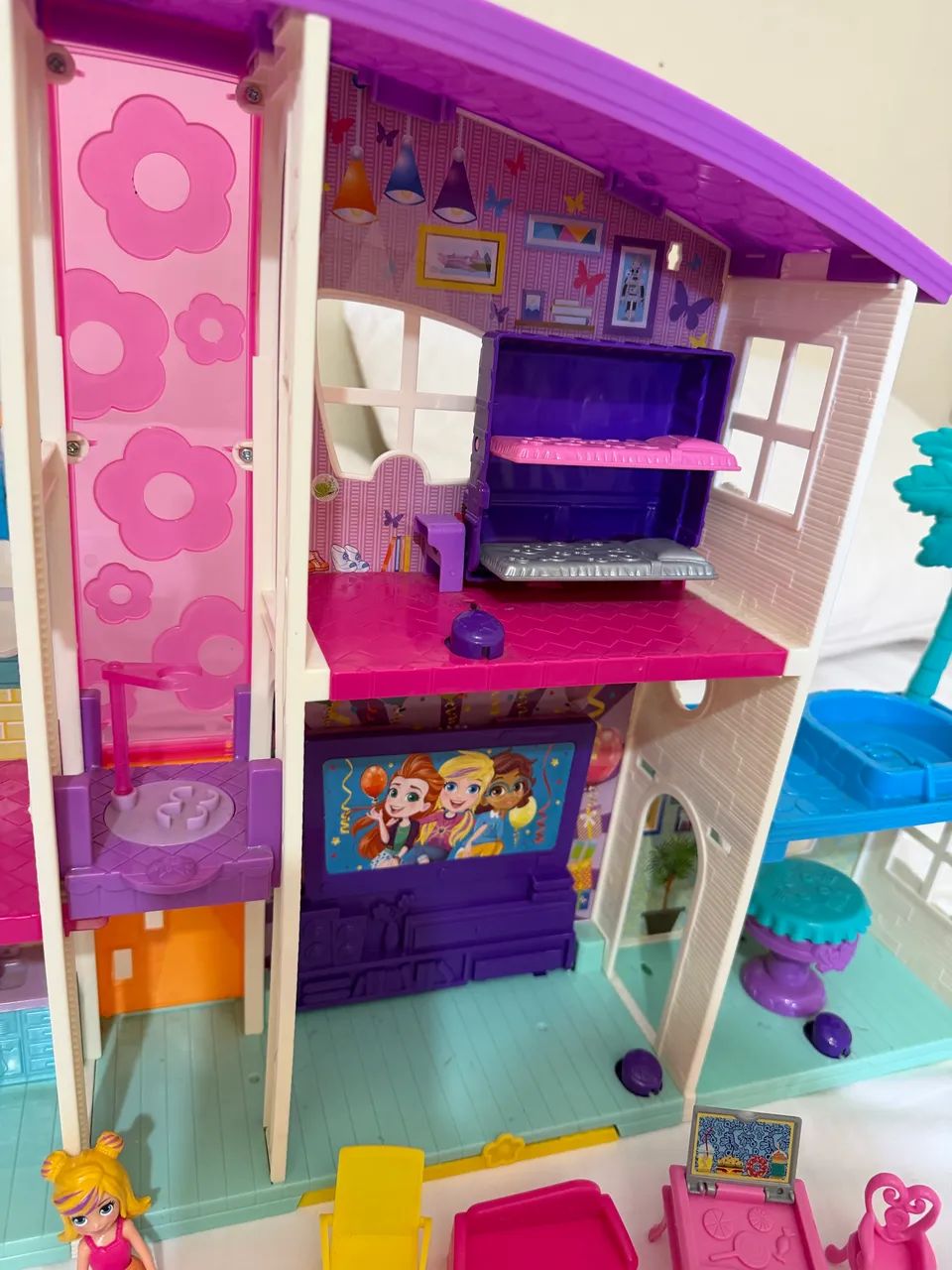 Polly Pocket mega casa de surpresas - Foto 5