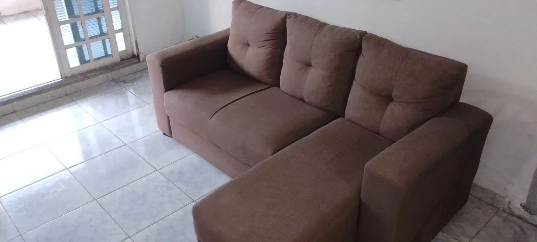 Sofá retrátil 3 lugares. - Foto 2