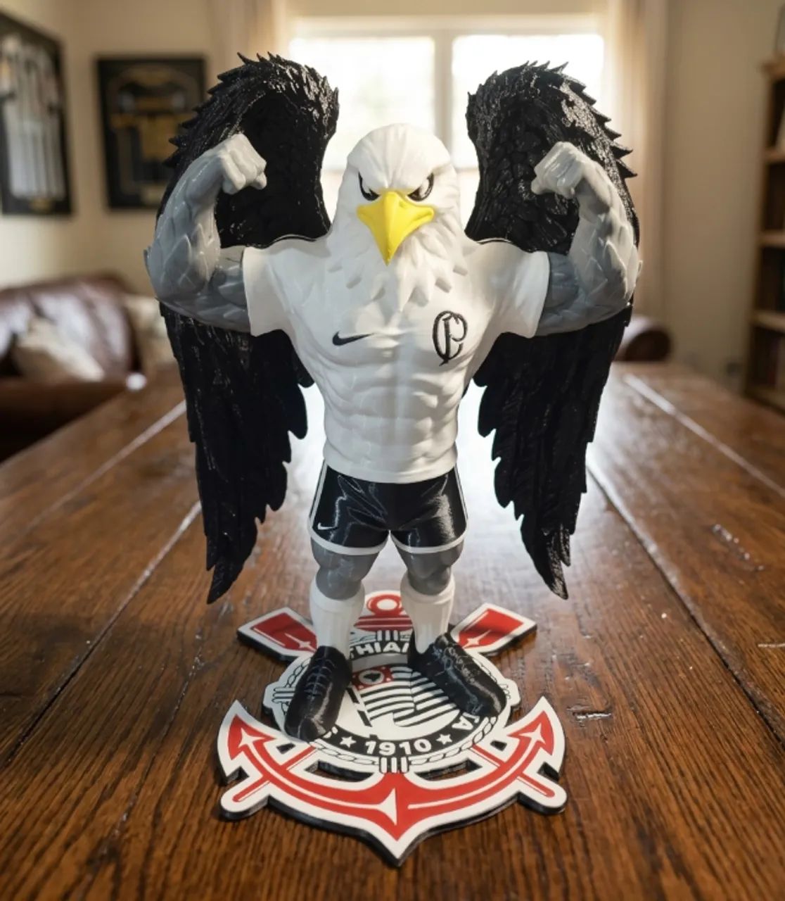 Gavião do Corinthians 3D - Foto 3