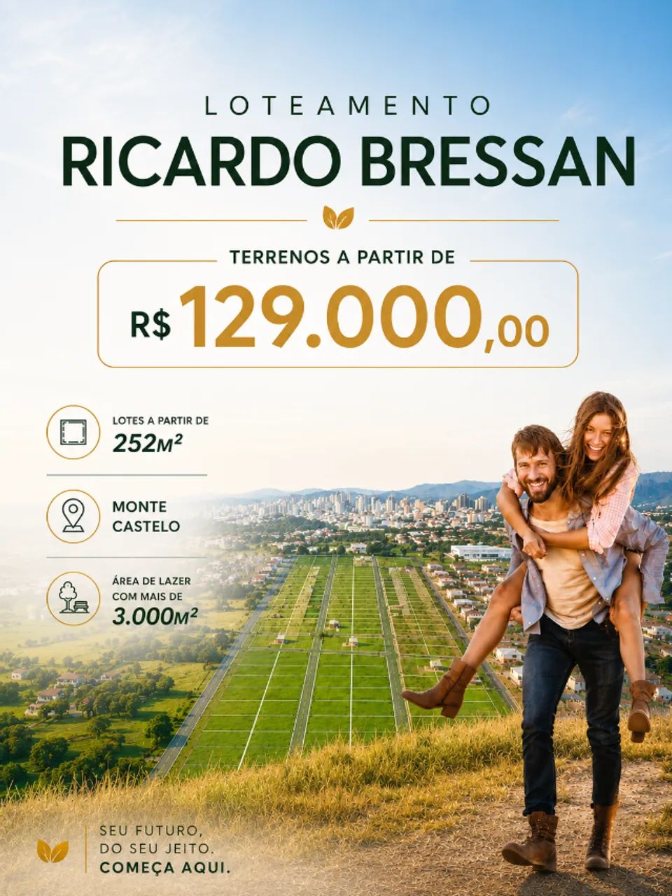 LOTEAMENTO RICARDO BRESSAN - Monte Castelo, Tubarão/SC 