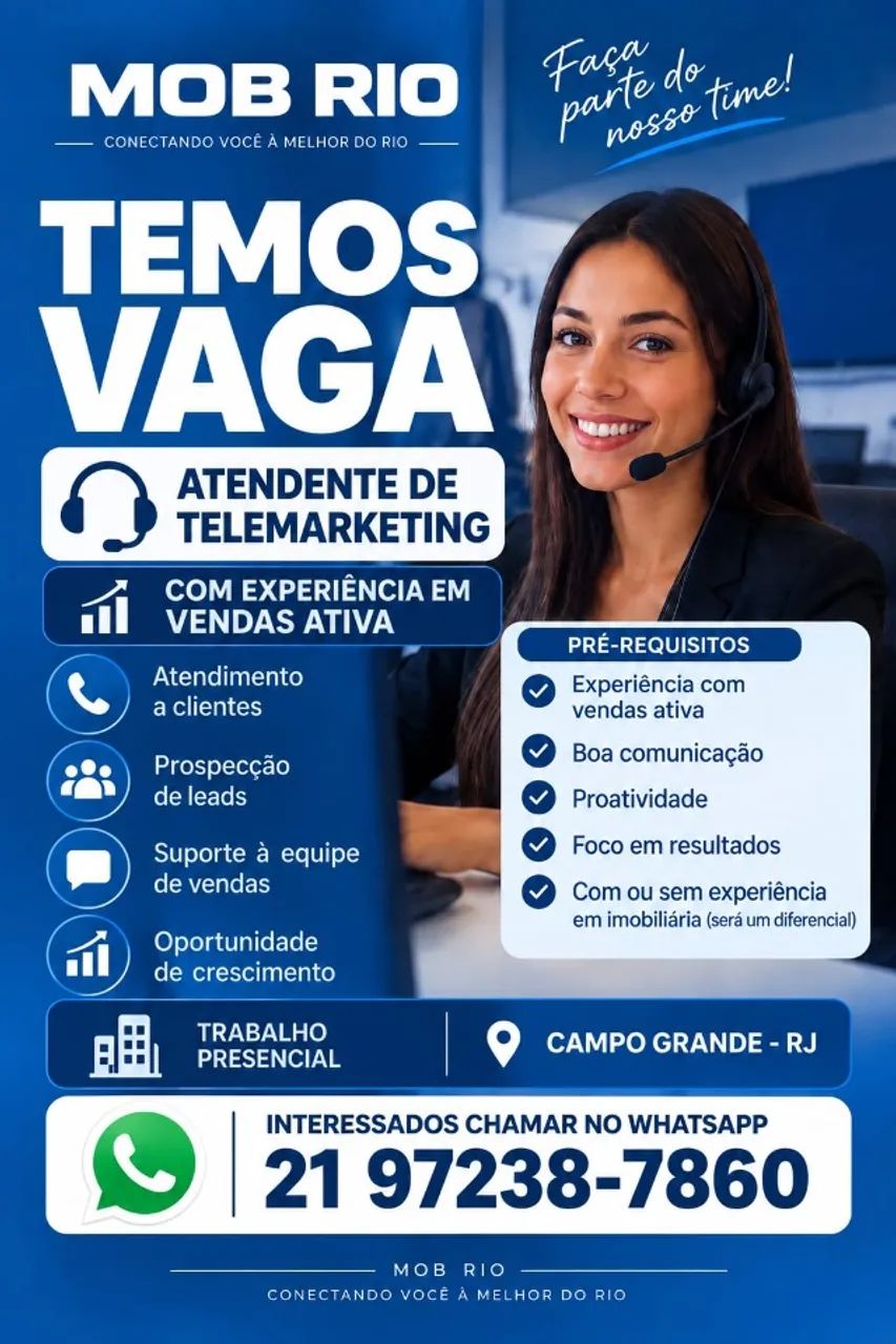 CONTRATA-SE TELEMARKETING