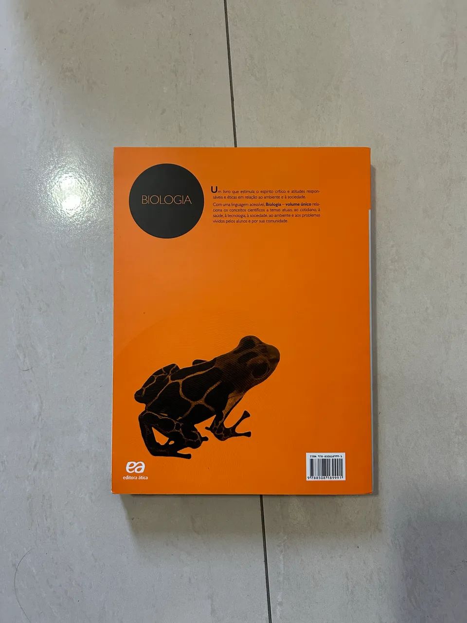 Biologia - Editora Ática - Livro Novo - Foto 2