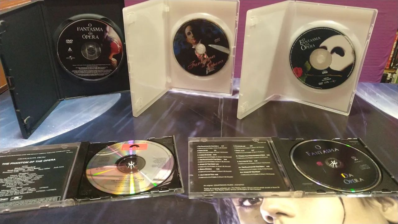 Dvds e Cds O Fantasma da Opera . - Foto 2