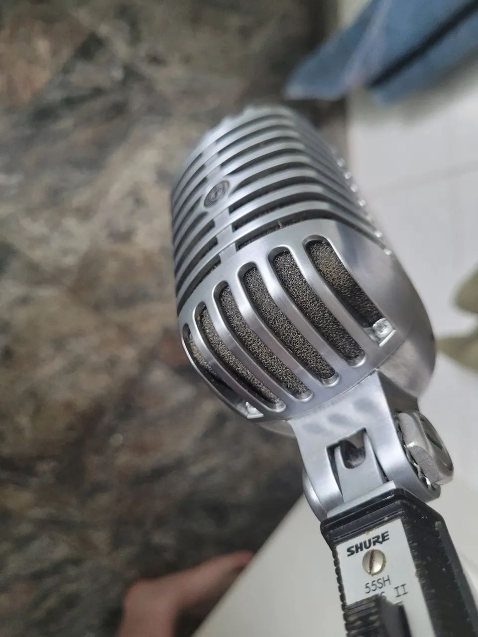 microfone dinâmico da shure vintage - Foto 4