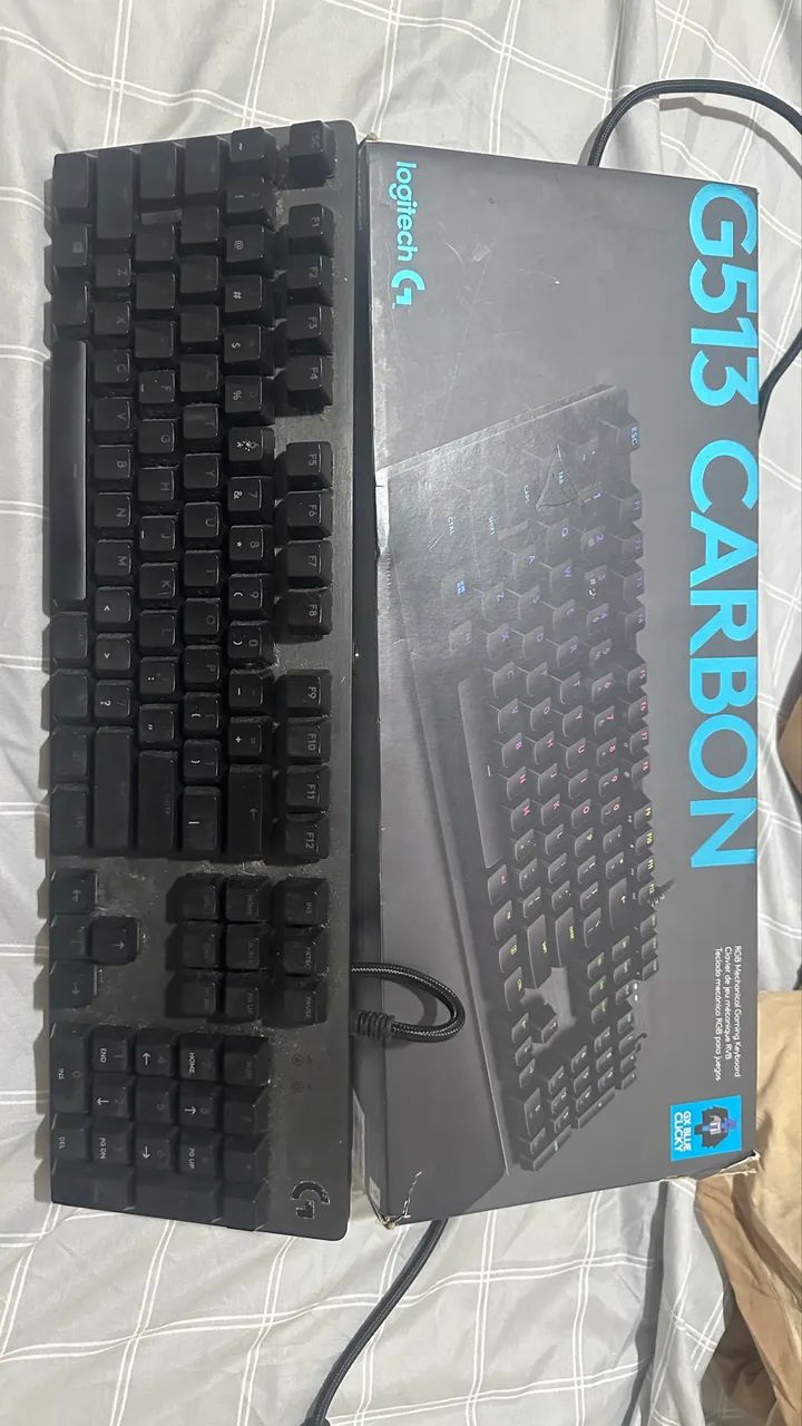 Teclado Logitech Mecânico Carbon G513 - Foto 2