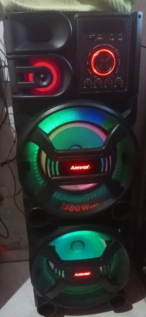 1.200 a vista Vendo som amvox, de 1500w - Foto 4