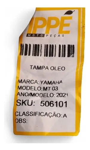 Tampa Oleo Yamaha Mt 03 2021 - Foto 6