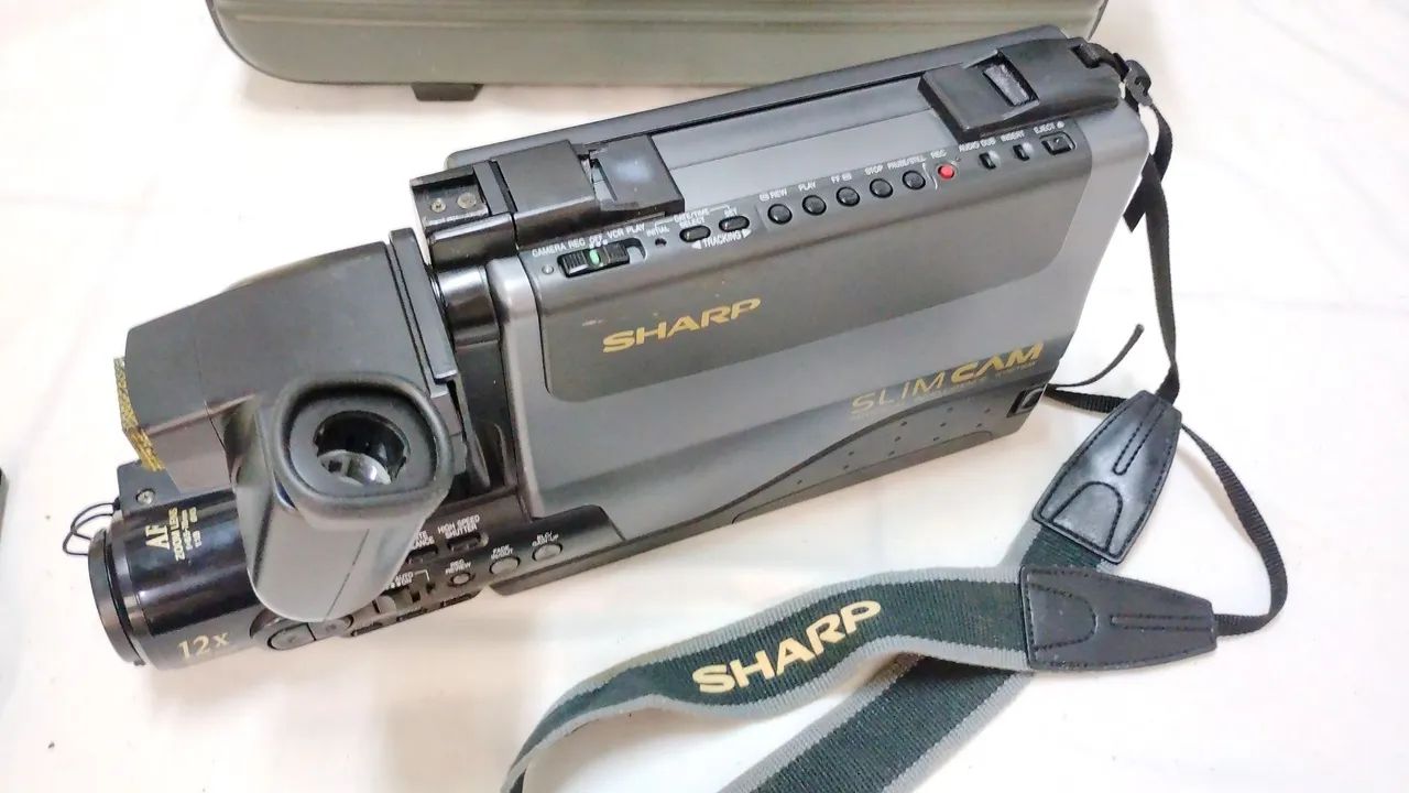 Filmadora Sharp VHS  - Foto 3