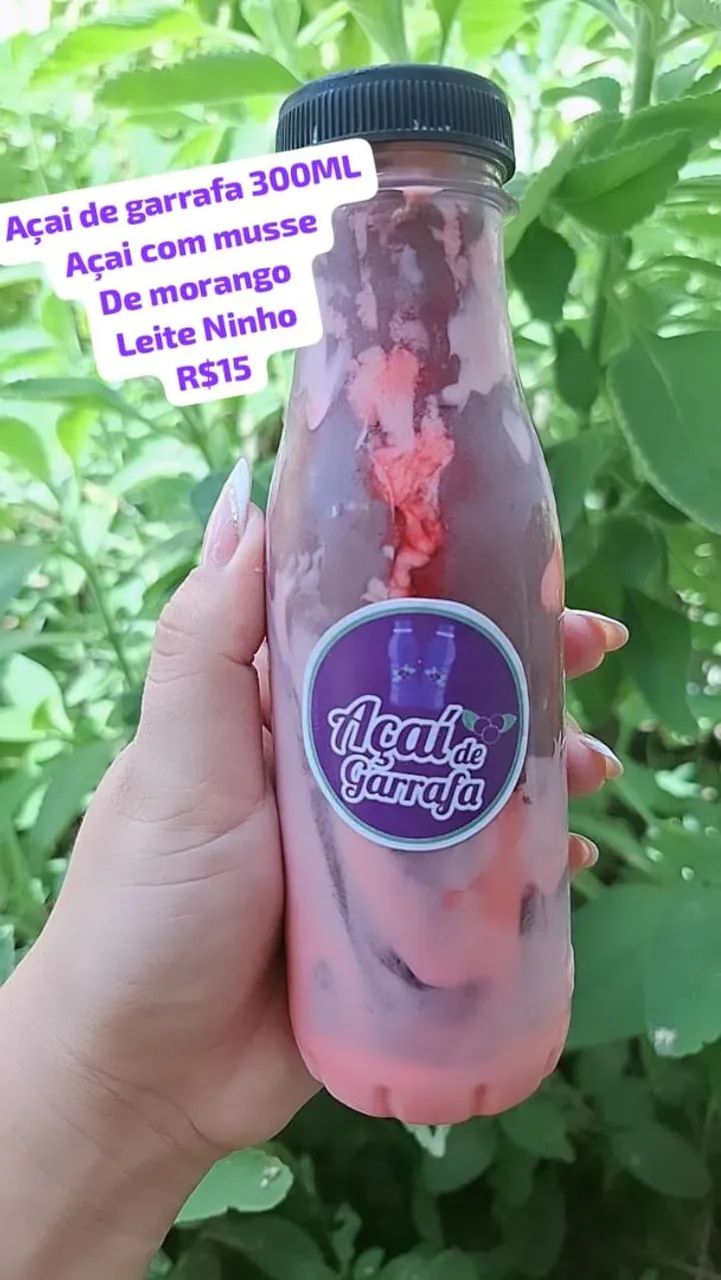 Açaí de garrafa 300ML  - Foto 5