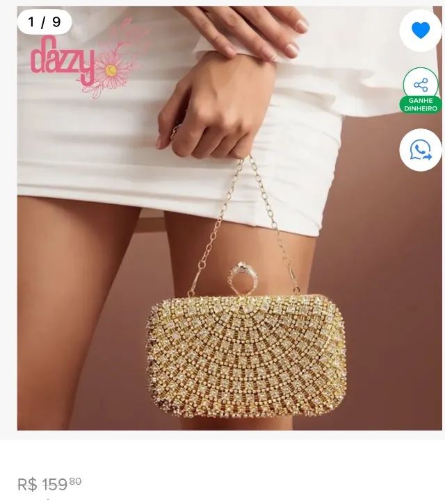 Bolsa dourada