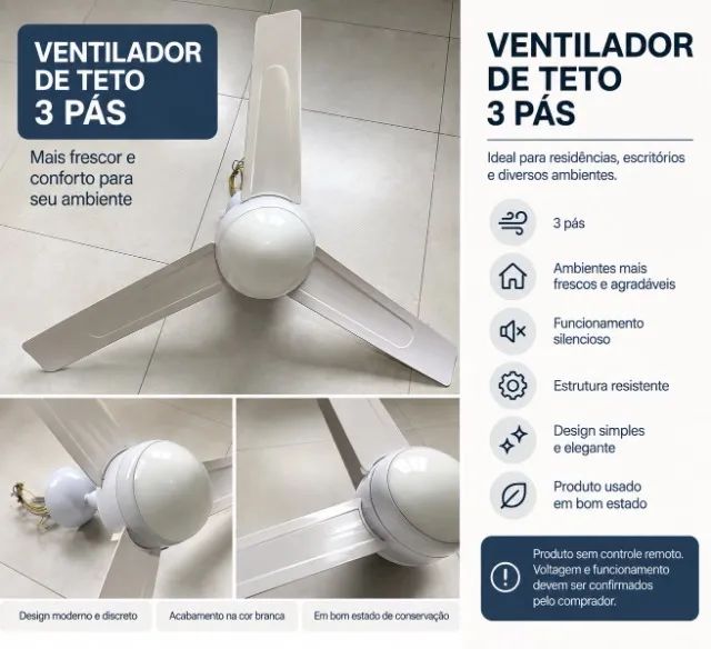 Ventilador de Teto ARNO