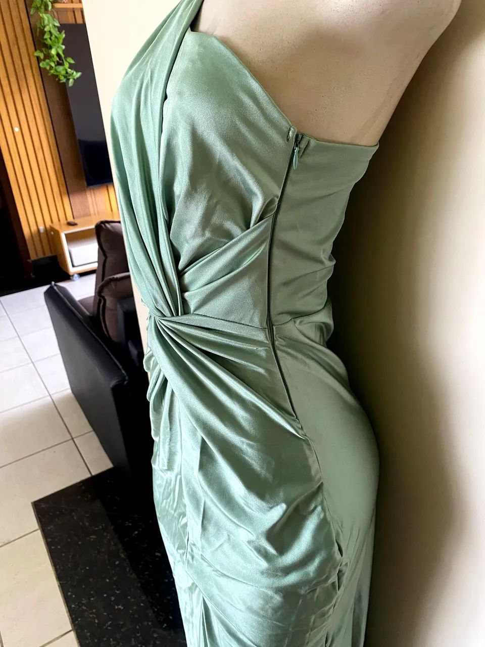Vestido de Festa verde menta  - Foto 4