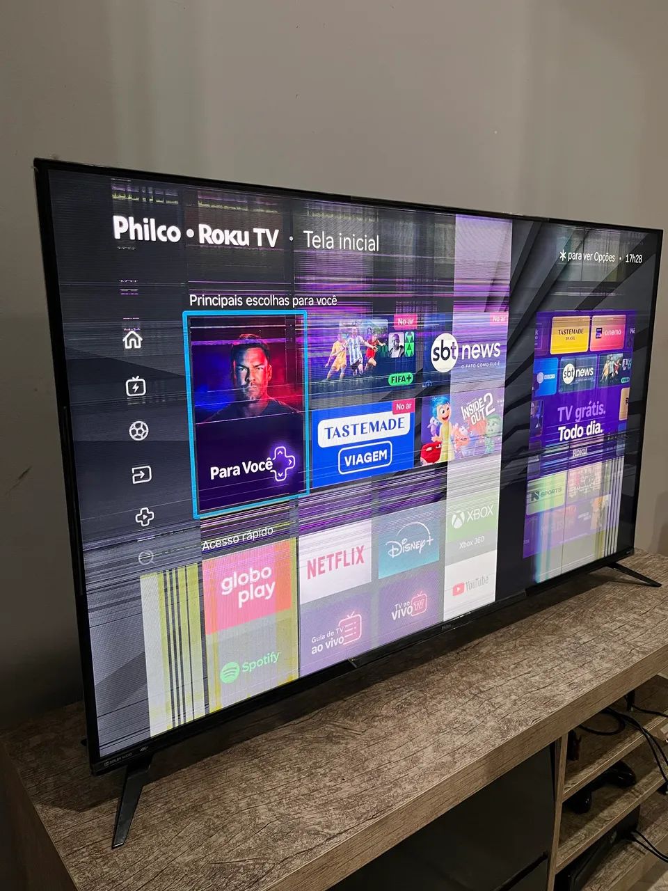 Vendo televisão Philco roku 50 polegadas  - Foto 2