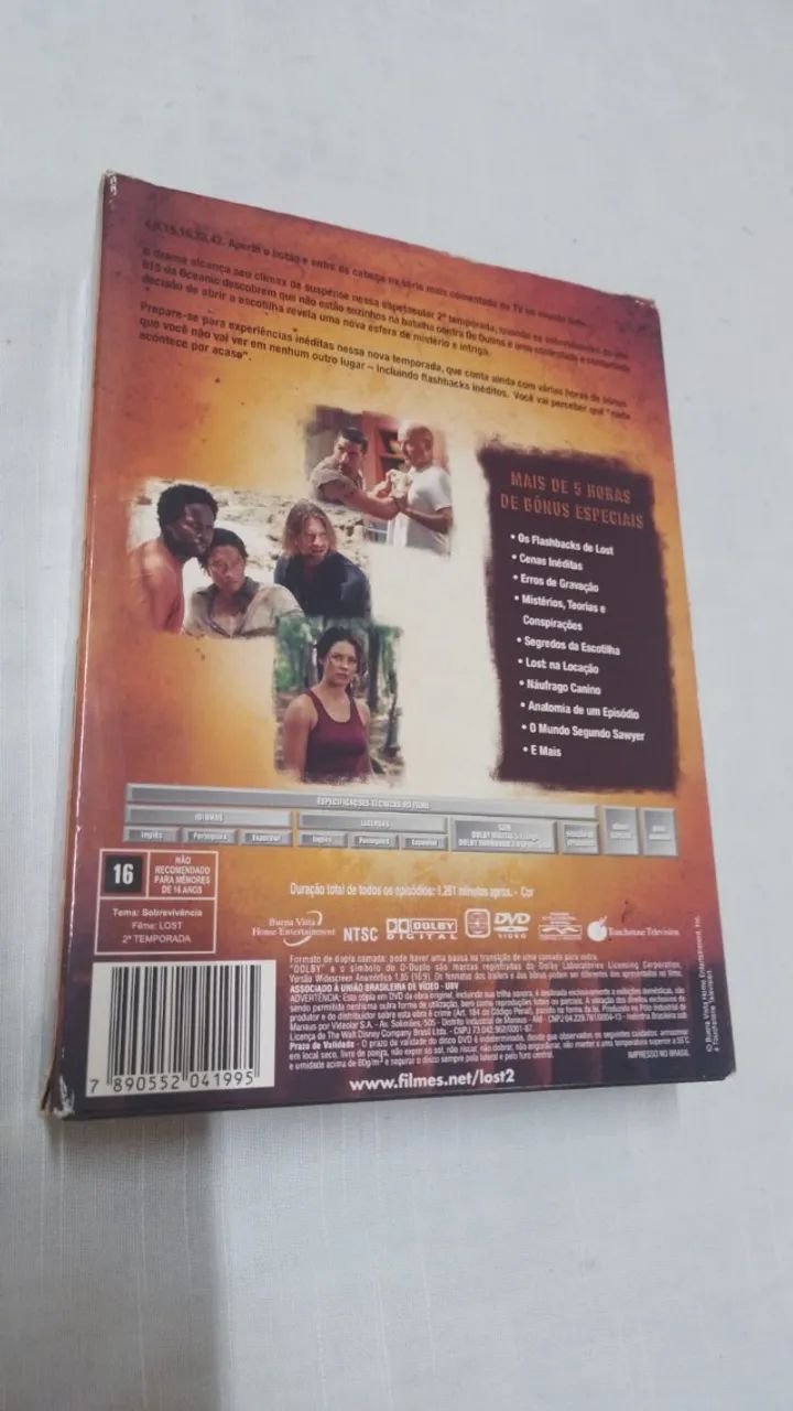 DVD Box Lost - Segunda Temporada Completa - 7 Discos ( 25326 ) - Foto 3