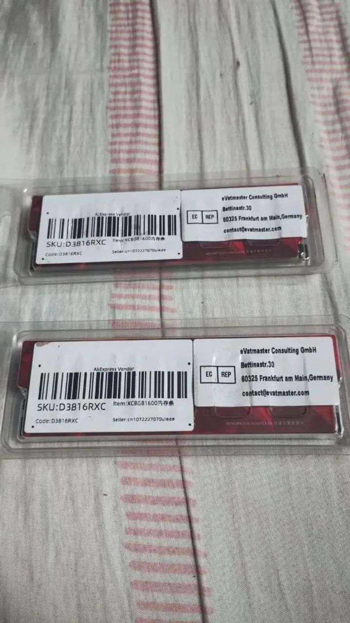 Vende-se kit de memória RAM de 8 GB cada uma - Foto 2