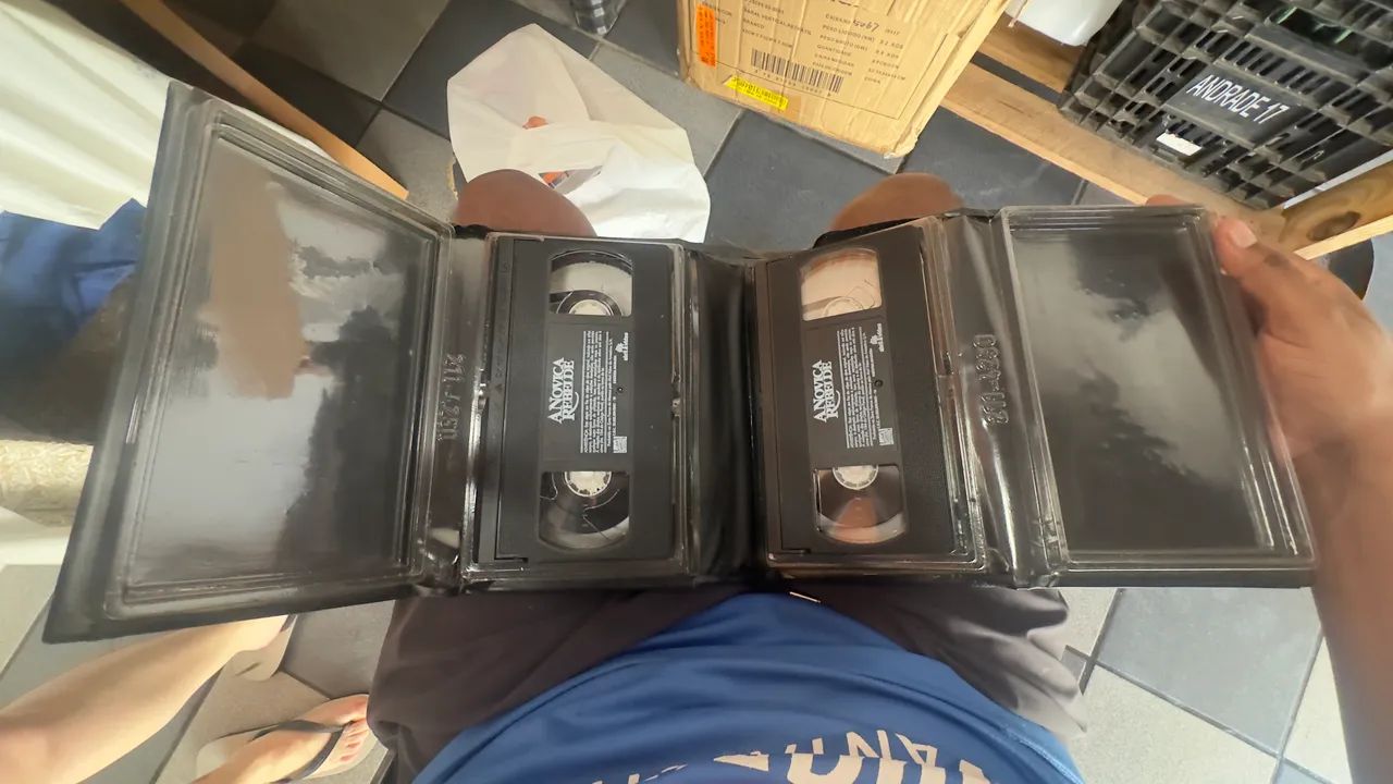 VHS DUPLO ORIGINAL A NOVIÇA REBELDE - Foto 4