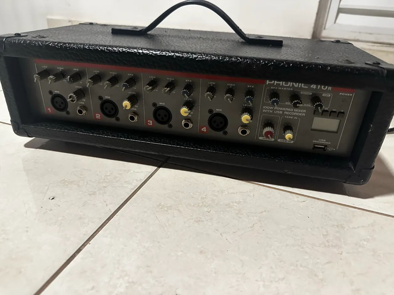 Mixer amplificador  - Foto 3