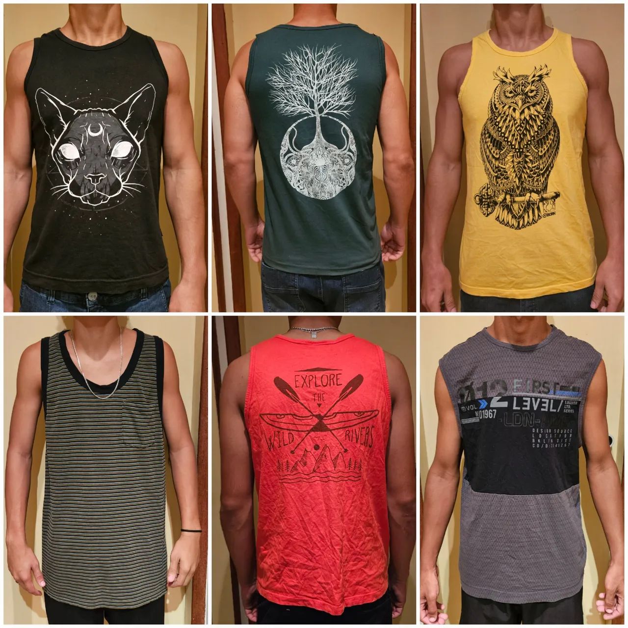 Camisetas Regata Originais  - Foto 3