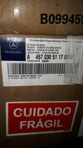 Jogo de Pistões, Anéis e Camisas Motor O500 Euro III Mercedes Bens - Foto 8
