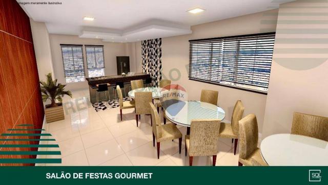 Apartamento com 1 dormitório à venda, 62 m² por r$ 270.893,25 - sol nascente - vitória da - Foto 7