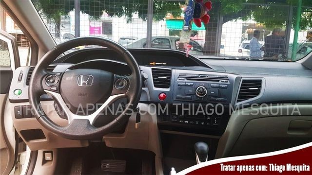 Honda Civic 2015/2016 LXR 2.0 em estado de novo, pneus bons - Foto 5