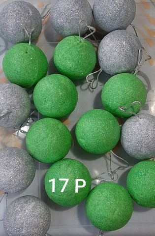59 bolas de Natal artesanais - Foto 2