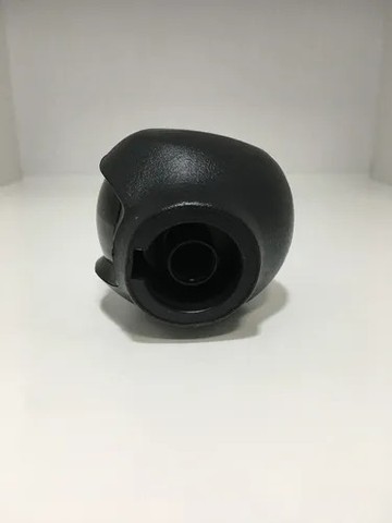 Manopla Bola Câmbio Fiat Argo 2017/ - Preta Aro Cromado - Foto 3