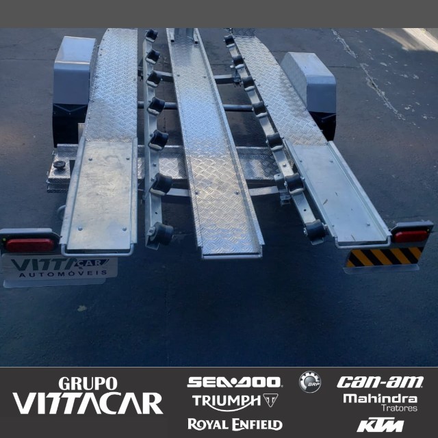 Carretinha Free Hoby Reboque Tripla para Jet Ski Quadriciclos e Motos 2022 - Foto 3