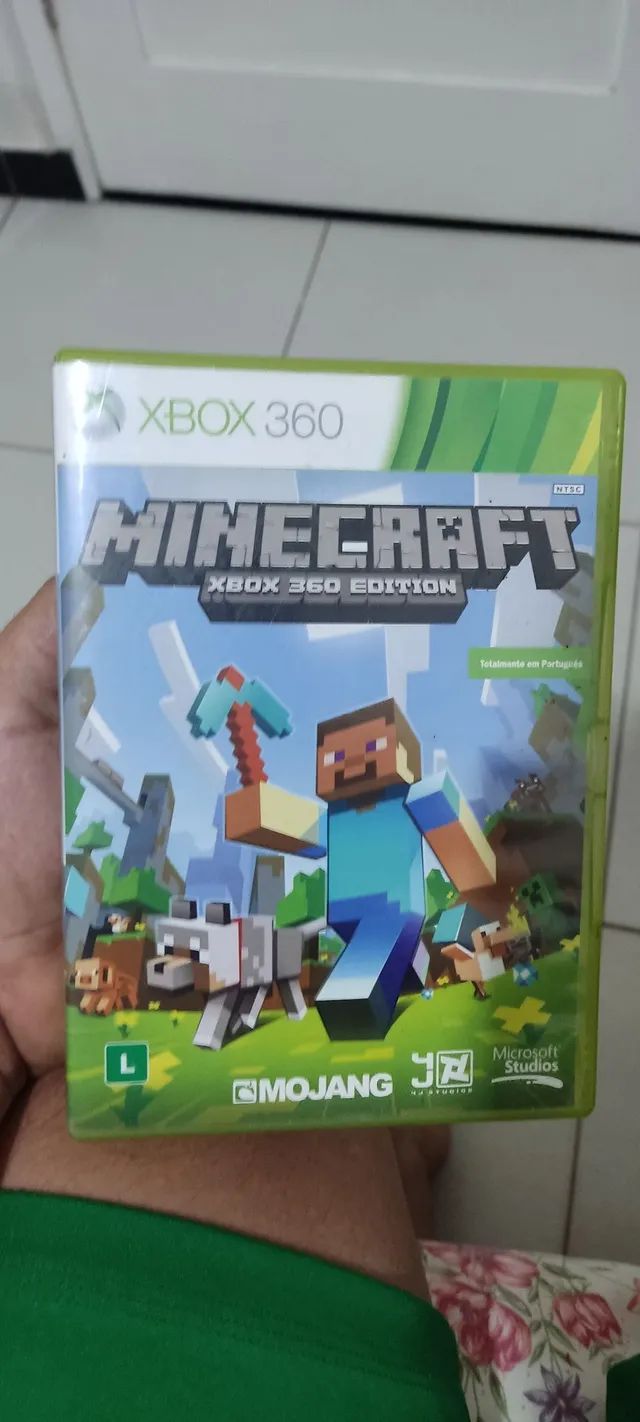 Jogo Minecraft Xbox 360 Edition Original - Seminovo - Videogames