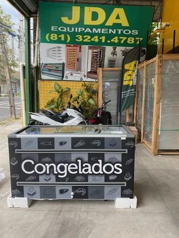 Ilha - freezer dupla ação iced 503 litros - 2 anos de garantia - marca fricon - Foto 3