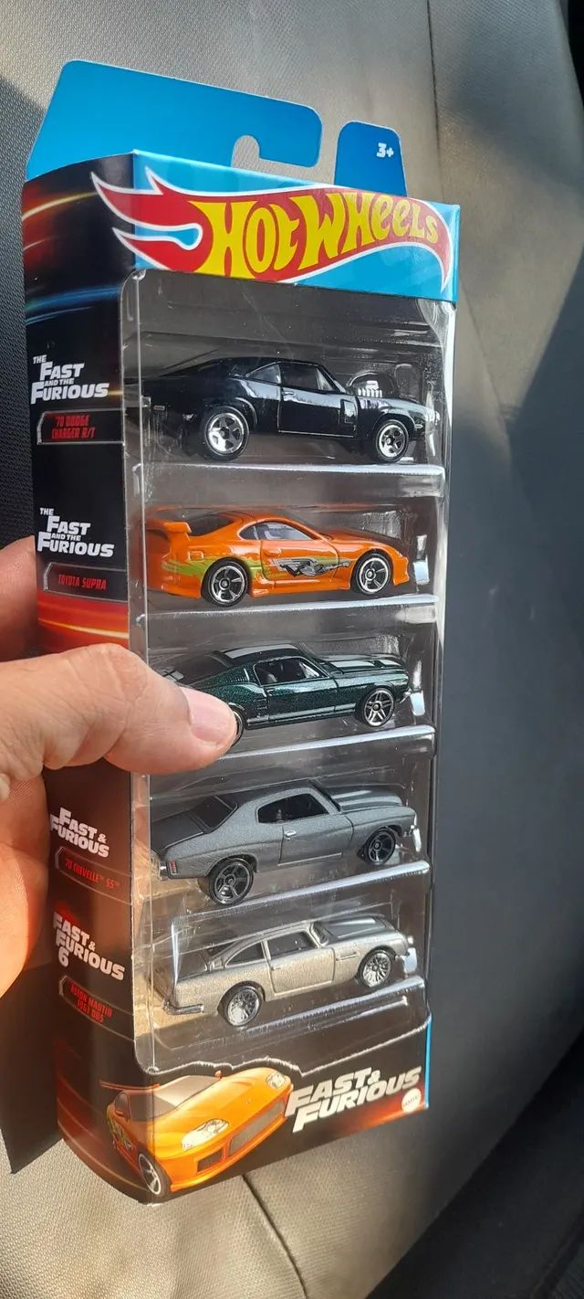 Pack De 5 Hot Wheels - Fast And Furious - Velozes E Furiosos