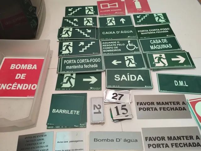 Diversas Placas de indicação  - Foto 3