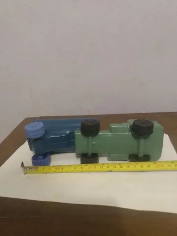 Brinquedo Antigo Caminhãozinho Plástico Bolha  - Foto 4