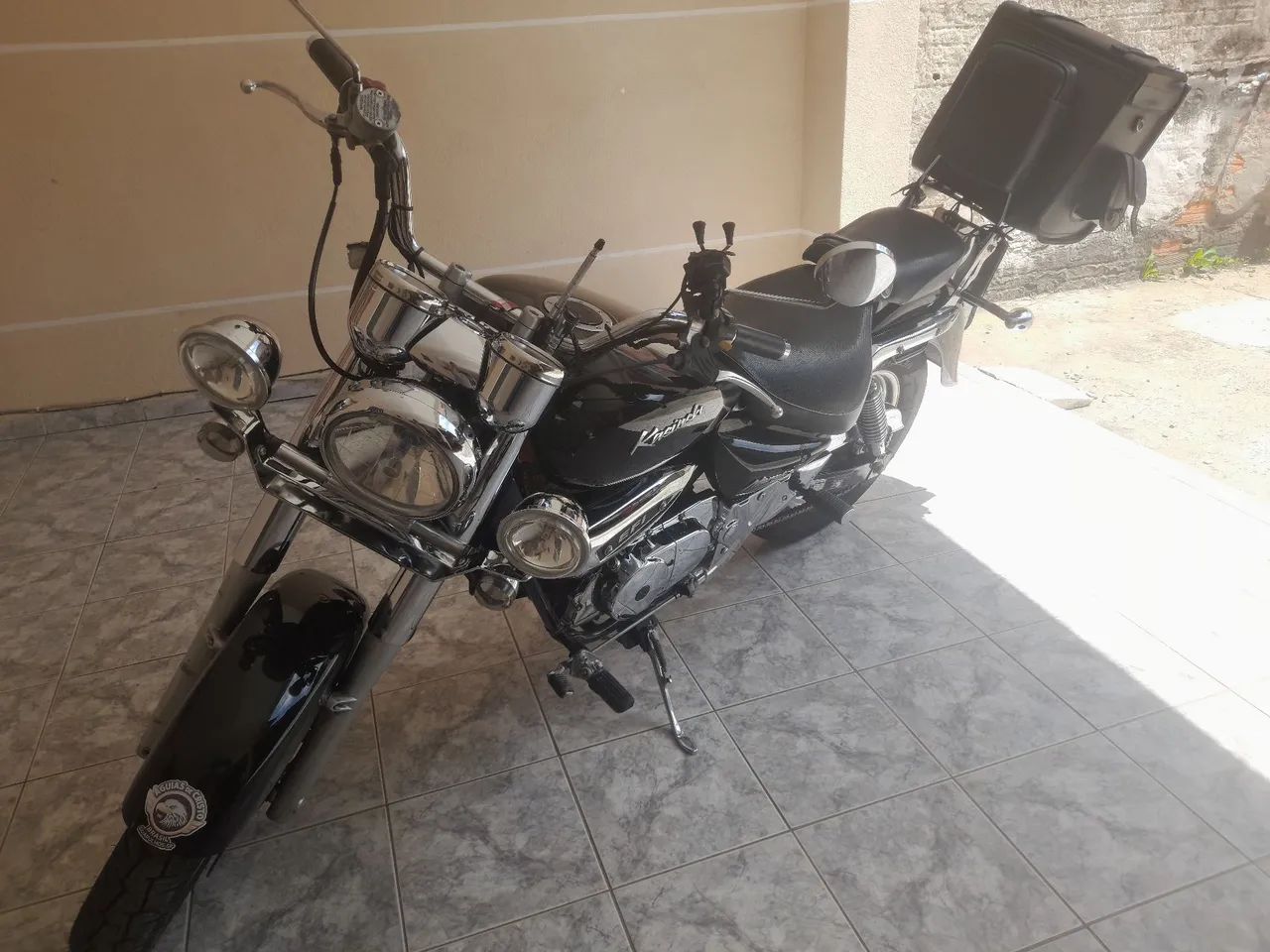 Moto Custom impecável mirage 250cc nova! - Foto 4