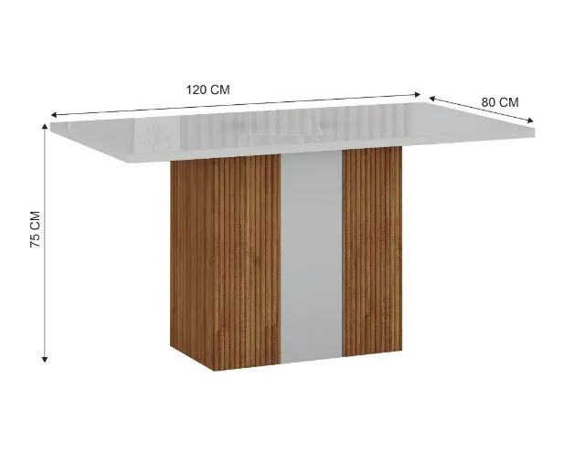 Mesa 4 Cadeiras Bluntie - Foto 4
