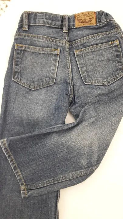 Calça Jeans Infantil Baby Gap Original Tam 3T Com Elástico na Cintura, Seminova, Ótima - Foto 6
