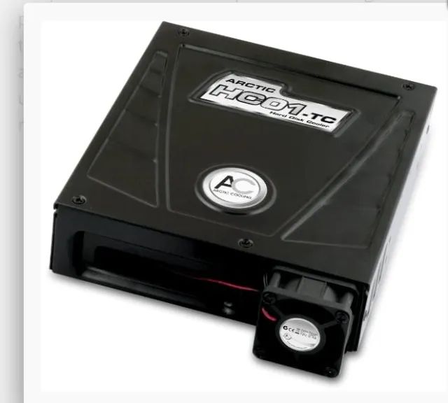 Cooler Para Disco Rígido de 3,5"Arctic Hc01-Tc - Foto 2