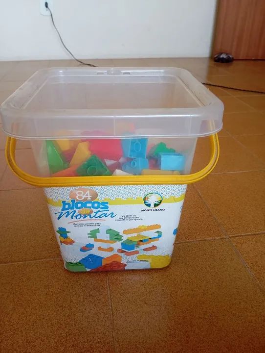 Blocos de Montar 84 Peças - Monte Libano - Foto 4