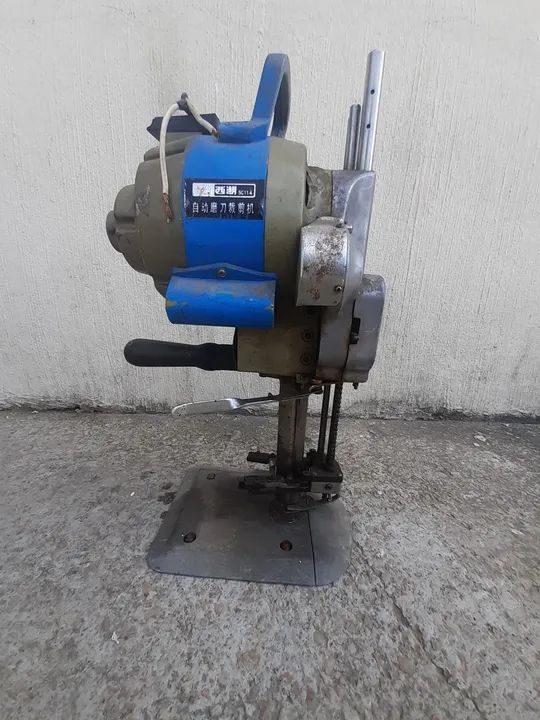 Maquina de fechar sacaria e maquina de cortar tecido 8 polegadas