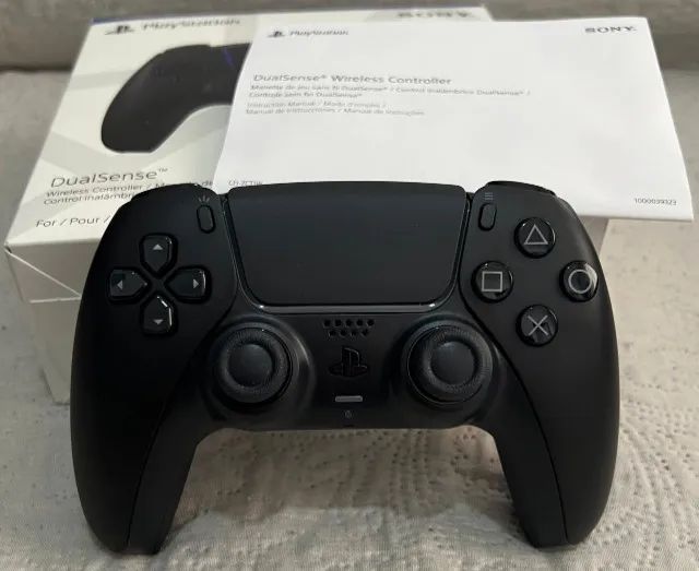 Controle Dualsense PS5 Sony Midnight Black 100% Original - Foto 2