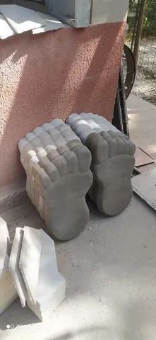 Pezão de concreto 53,5 x 29 cm  - Foto 2
