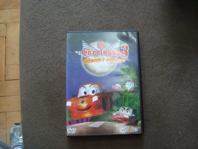 Dvd Os Carrinhos 3 - Velozes E Curiosos