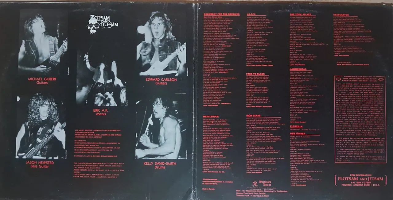 Disco de vinil Flotsam and Jetsam - Foto 3