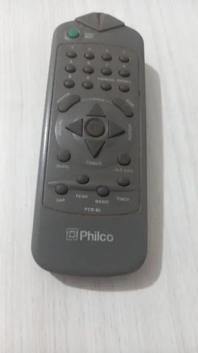 Controle remoto Philco sem tampa traseira usado. - Foto 3