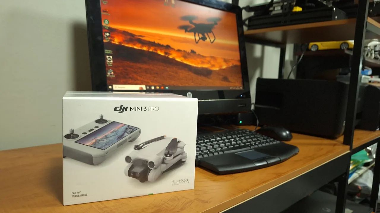Drone DJI Mini 3 Pro novo Garantia